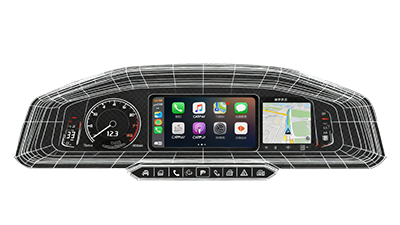 Vehicle Mounted Instrument Panel